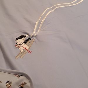 Gymboree blanket skiing bear